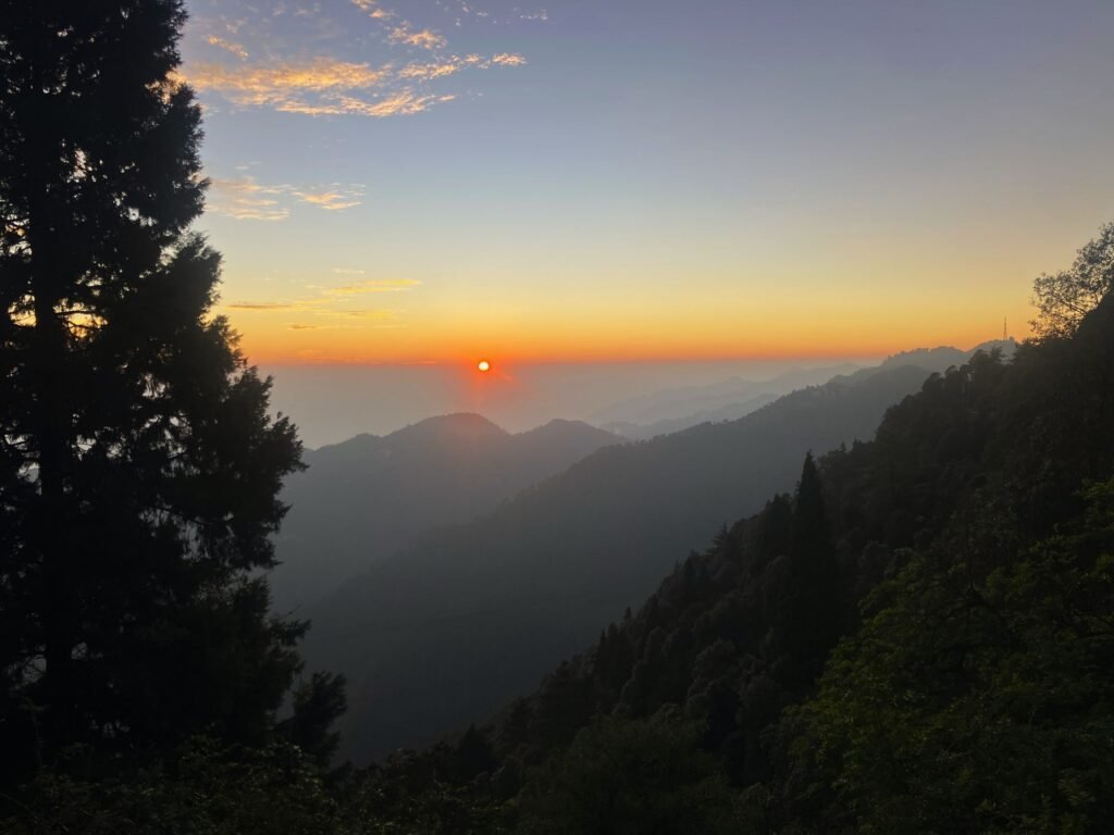 Mussoorie Winter Line